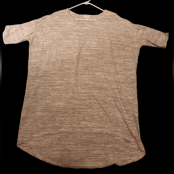 LulaRoe Irma Top Medium Gray / Grey - Picture 2 of 2